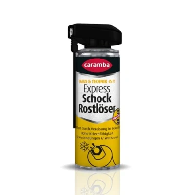 Obrázek Caramba Express Schock odstraňovač rzi Duo stříkací hlava (250 ml) rozpouštěč rozmrazí během několika sekund a uvolňuje bez obsahu kyselin silikonu