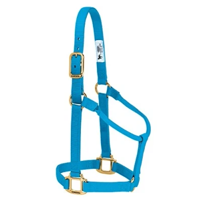 Obrázek Weaver Leather Originální nylonové ohlávky na koně, není nastavitelné, Hurricane Blue, Weanling/Pony