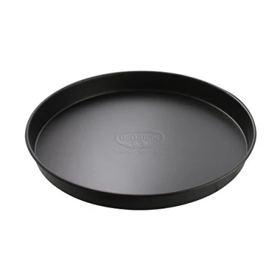 Obrázek Dr. Oetker Pečicí plech na pizzu a koláč Ø 24 cm, pečení pro šťavnaté koláče křupavou pizzu, ocelová forma s nepřilnavým povrchem, množství: 1 kus