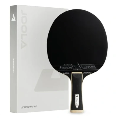 Obrázek JOOLA pálka na stolní tenis White Infinity Z profesionální s obložením Micron X a magnetickým boxem