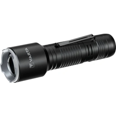 Obrázek VARTA kapesní svítilna LED vč. 3x AAA baterie, hliník Light F30 Pro světlo, lampa se třemi režimy svícení, s hliníkovým pouzdrem, texturovaná rukojeť, nárazuvzdorná