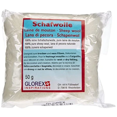 Obrázek Pohádková vlna ovčí 100% 50 g Bílá [hračka]