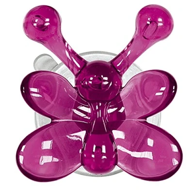 Obrázek Kleine Wolke Wandhaken, Kunststoff, rot, Butterfly Lisa