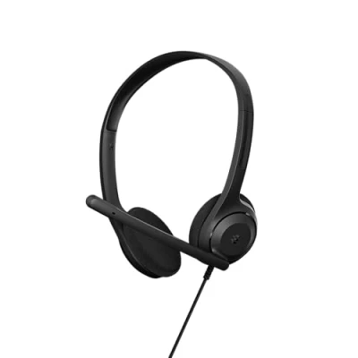Obrázek EPOS C1 Business USB A Headset s mikrofonem, certifikace Chrome, sluchátka kabelem, potlačení šumu, vylepšená kvalita zvuku, konektivita pro moderní přístroje, On Ear