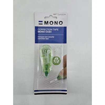 Obrázek Tombow CT CCE4 mini korekční kolečka, uprostřed odkutálení, 4,2 mm x 6 m, broušená, průhledná zelená, 4003198403116