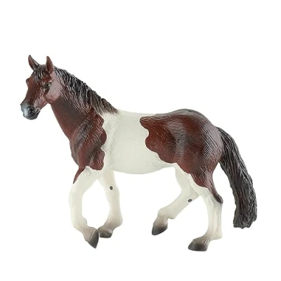 Obrázek Bullyland 62657 figurka na hraní Paint Horse klisna, cca 14,4 cm, věrná do detailu, bez PVC, ideální jako dortová a malý dárek pro děti od 3 let