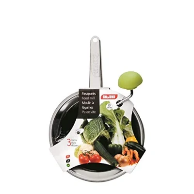 Obrázek IBILI PASAPURES INOX 3 DISCOS 20 CMS, Stainless Steel, Silber, x 9 8 cm, 4 Einheiten