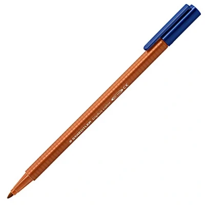 Obrázek Staedtler 323 48 fixů Triplus barva trojhranná stopka v kartonovém pouzdře, omyvatelná, cca 1 mm, 10 kusů, kalahari oranžová
