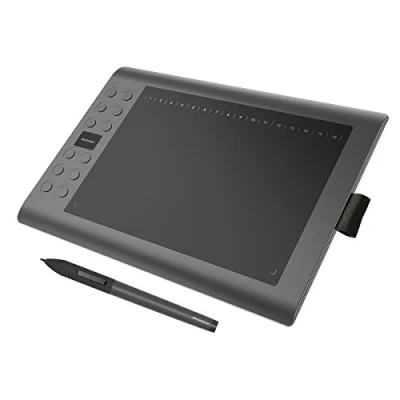 Obrázek GAOMON M106K 10x 6&quot; profesionální grafický tablet s 12+16 programovacími tlačítky a bezdrátovým perem