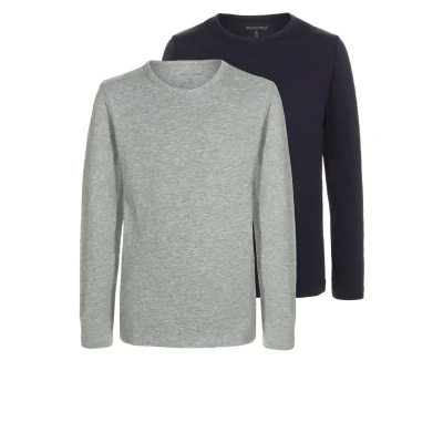 Obrázek Minymo 2 PACK Top s dlouhým rukávem pro děti, Velikost: 110, Dark navy