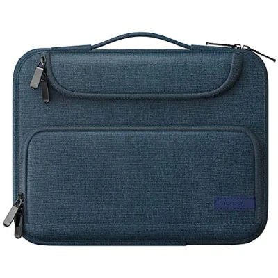 Obrázek MoKo 9 11&quot; taška na tablet, zatahovací rukojeť ochranná Pro iPad 11 M2 2022 2018, 10. 10,9 2022, air 5 10,9&quot; 9/8/7 Gen 10,2, Galaxy Tab S9 2023, S8 11&quot;, In. digo