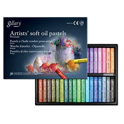 Obrázek Mungyo Gallery Soft Oil Pastel for Artist Premium 36 Colours Drawing MOPV36