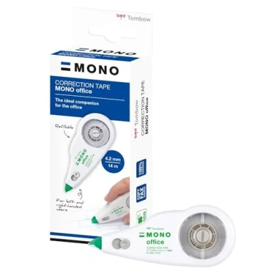 Obrázek Tombow CT CXE4 korekční váleček uprostřed odvíjení 4,2 mm x 14 m doplňovací, kartonová krabice