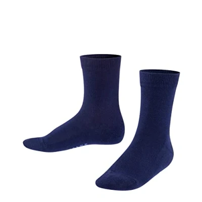 Obrázek FALKE Unisex dětské rodinné ponožky prodyšné bavlna zesílené krátké odolné vůči pokožce protiskluzové jednobarevné 1 pár, Modrá (tmavě námořnická 6170)