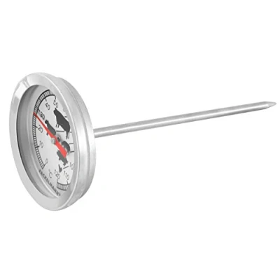 Obrázek Fmprofessional 22225 teploměr na pečení, ušlechtilá ocel, stříbro, 50 x 20 cm