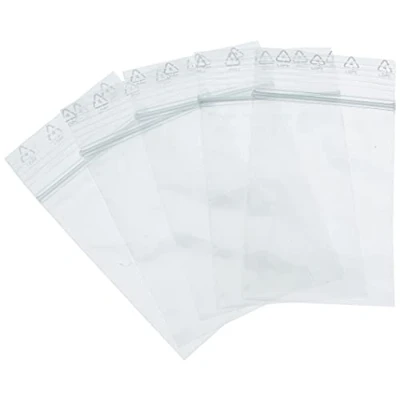 Obrázek 100 ks zavíracích sáčků na zip, 40 x 60 mm, 5 uq, balení 1ks
