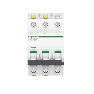 Obrázek Schneider Electric ls schalter A9 F07332 3P 32 A C IC60H ACTI9 jistič vedení 3606480438684