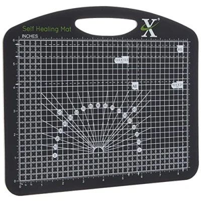 Obrázek Xcut A5 selbstheilend Duo Schneidematte, schwarz/weiß