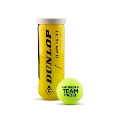 Obrázek Dunlop Team Padel, Padel Bälle für Freizeit und Trainingsspiele (3 Stück)