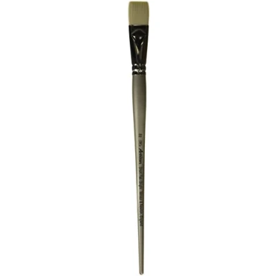 Obrázek Winsor &amp; Newton 5524022 Artisan syntetické vlákno štětec s výkonnostními znaky prasečích štětin, robustní a trvanlivý, perfektní pro hustý olej barva plochý / krátký dlouhá rukojeť č. 22