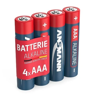Obrázek ANSMANN Red alkalická baterie Micro AAA LR03 Longlife (balení 4 ks)