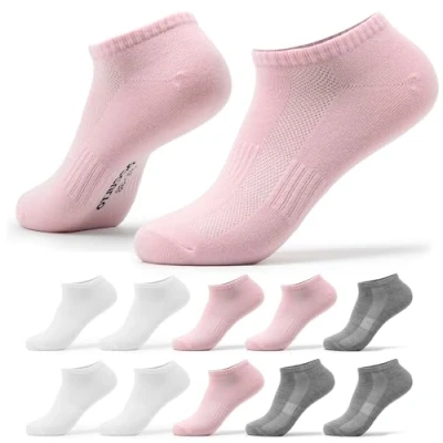 Obrázek Occulto Dámské ponožky Sneaker balení 10 ks (model: Diana), Pink Mix, 35 38