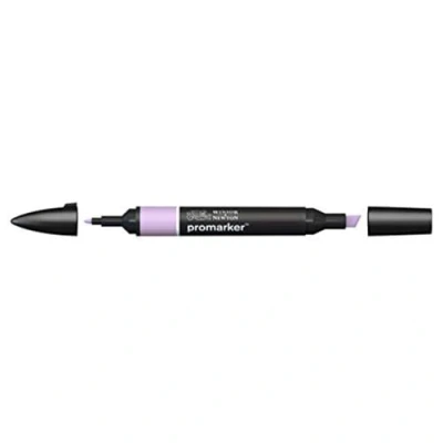 Obrázek Winsor &amp; Newton &quot; ProMarker 0203364 Professioneller Layoutmarker 2 Spitzen, fein breit für Zeichnungen, Design Layouts Orchidee