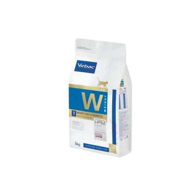 Obrázek Virbac Veterinary HPM Cat Weight Loss &amp; Diabetes W1 3 kg