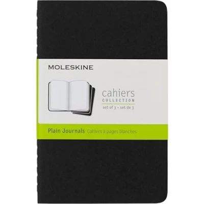 Obrázek Zápisníky Cahier od Moleskine (lepenková vazba), sada 3 kusů