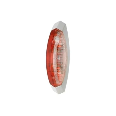 Obrázek HELLA 2XS 008 479 081 obrysové světlo přívěs karavan halogen 12V nástavba ECE barva světelného panelu: čirá/červená boční montáž