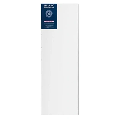 Obrázek Lefranc &amp; Bourgeois 111127 Keilrahmen Serie Klassisch, 100 % Baumwolle, 350g/m², Archivqualität, säurefrei für erhöhte Haltbarkeit, grundiert 10x30cm