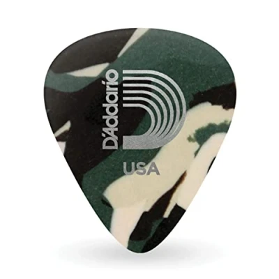 Obrázek Planet Waves Classic Celluloid Picks Camouflage 10 hrotů Standard Shape in Medium