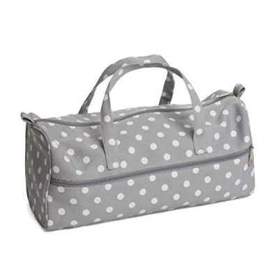 Obrázek Hobby Gift Sewing Machine Bag pletená taška, bavlněná směs, šedá, 16 x 43 19 cm