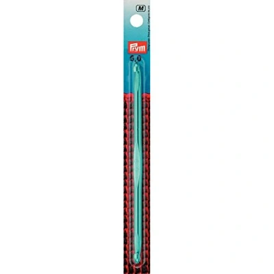 Obrázek Prym háčkovací jehlice oboustranná 15 cm 6,00 mm tuniská jehla, hliník, tyrkysová, 6