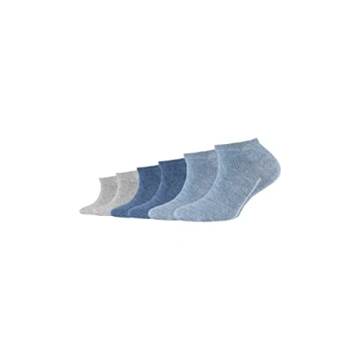 Obrázek camano Sneaker Junior 6 PACK Ponožky pro děti, Velikost: 31 34, Stone melange