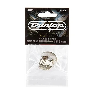 Obrázek Jim Dunlop Nálepky na prsty a palec, nikl, stříbrná barva, tloušťka 013 (33P013) 5 .0225