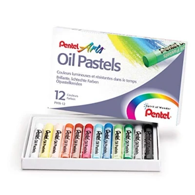 Obrázek Pentel Ölpastellkreide Schulpackung (1 Set à 12 Farben) Kreidestifte