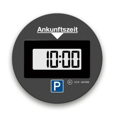 Obrázek Needit Elektronický parkovací kotouč Park Lite One I automatický elektrický se schválením Spolkového úřadu pro silniční provoz digitální hodiny 2 displeji funkční,
