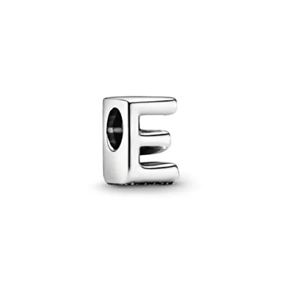 Obrázek PANDORA Charms písmeno, Sterlingové stříbro, Bez drahokamu