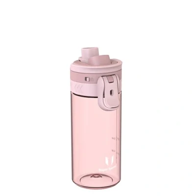 Obrázek Super Sparrow láhev na pití pro děti tritanová vodu 500 ml bez BPA ideální sportovní jedno kliknutí, rychlý tok lahví TouchGulp lehká, udržitelná