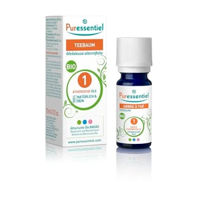 Obrázek Puressentiel Ätherisches Öl Teebaum Bio 10 ml BBDÄÖ 100% rein und natürlich