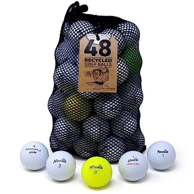 Obrázek Second Šanci golfové míčky Maxfli Noodle 48 Premium Grade A, Bílá, N/A, VAL pro no Max
