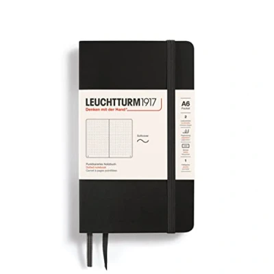 Obrázek Zápisník Leuchtturm1917 s měkkými deskami, černá