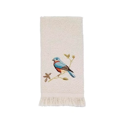 Obrázek Avanti Linens Handtuch mit Fingerspitzen, weich und saugfähig, Badezimmer Dekor (vergoldete Vogel Kollektion)
