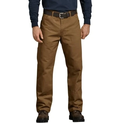 Obrázek Dickies Pánské kalhoty Rlxdfit Duck Jean, Hnědá (Rinsed Brown Rbd), 30W / 30L