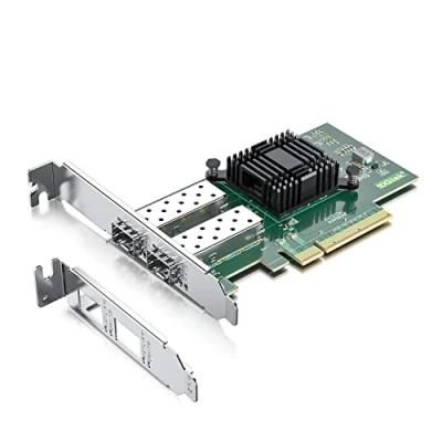 Obrázek 10Gtek 10Gb PCI E NIC síťová karta pro Intel X520 DA2(Intel E10G42BTDA), s 82599EN Controller, Dual SFP+ Port, Express Ethernet LAN adaptér podpora Windows Server/Linux/VMware