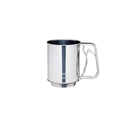 Obrázek KitchenCraft Sítko na mouku z ušlechtilé oceli, stříbro