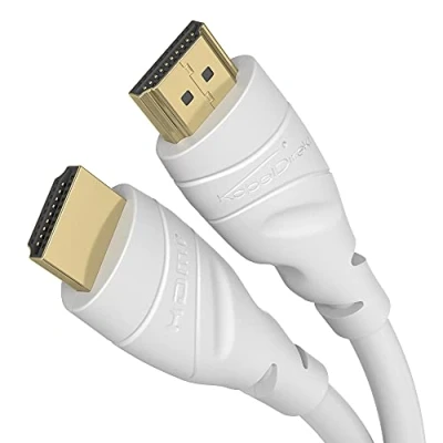 Obrázek HDMI kabel KabelDirekt High Speed s Ethernetem, 15 m, 1,4 A, podporuje Full HD 3D a zpětný audio kanál (Audio Return Channel) 2m