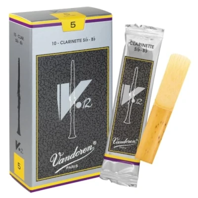 Obrázek Vandoren CR195 V12 Bb klarinetové listy (tloušťka 5), 10 kusů