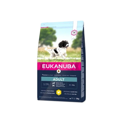 Obrázek EUKANUBA Adult Medium Breed 3kg